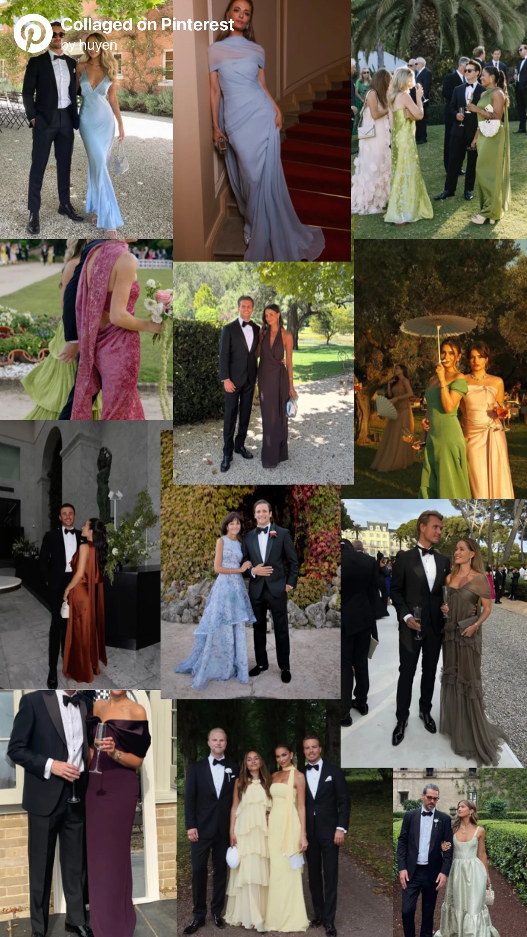 Wedding attire inspiration mood board